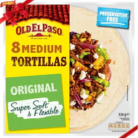 OLD EL PASO フラワートルティア プレーン 8枚 x 2袋