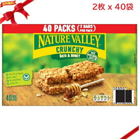 ネイチャーバレー クランチー オーツ&ハニー 40袋入り