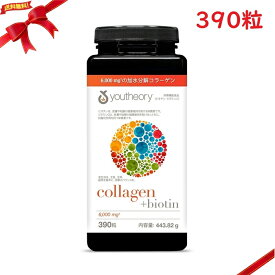 Youtheory コラーゲン ビオチン 390 粒