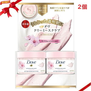 Dove (�_��) �N���[�~�[ �{�f�B�X�N���u �T�N�� 2�Z�b�g (298g×2)