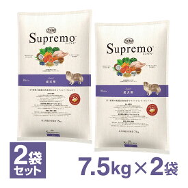 公認店 ニュートロ シュプレモ ドッグフード 成犬用 アダルト 7.5kg×2個セット RSL