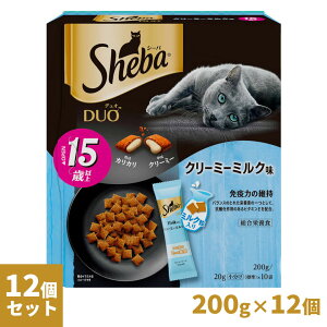 �V�[�o Sheba �f���I Duo 15�Έȏ� �N���[�~�[�~���N�� 200g×12��