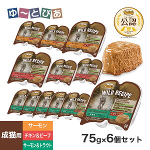 �j���[�g�� ���C���h���V�s ���L�p �g���C 75g×6�Z�b�g ���͂� ���� �y���C���h���V�s(WILD RECIPE)�z[�L���b�g�t�[�h]