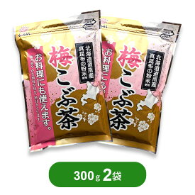 前島食品 梅こぶ茶 300g × 2袋