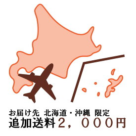 【お届け先 北海道・沖縄限定】追加送料 2000円