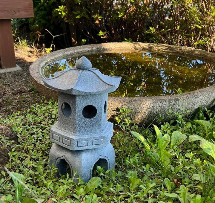 楽天市場】灯篭 石灯篭 光る ソーラー 灯篭 とうろう 和風 灯籠  