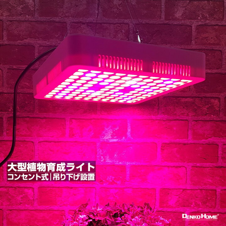 楽天市場】大型 植物育成ライト LED 育成ライト 観葉植物 多肉植物 