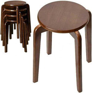 �X�^�b�L���O�`�F�A �ۈ֎q �X�c�[�� �ؐ� �֎q ���� �L�b�`�� �ςݏd�ˉ\ 45cm���� �y�� �_�C�j���O �H�� (�ؖڐF)