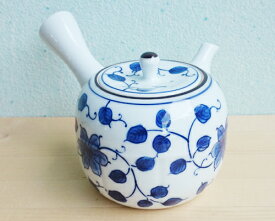 有田焼　新型急須　鉄仙唐草千段