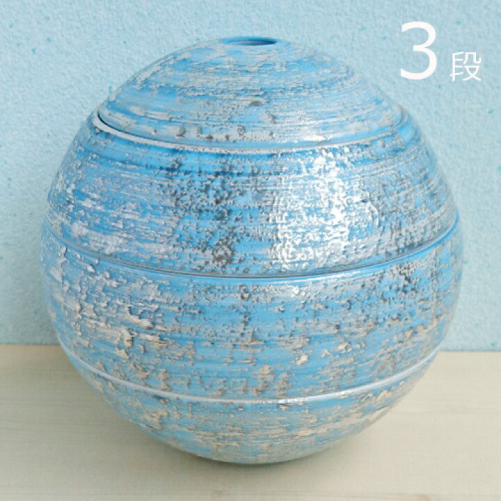 楽天市場】【送料無料】【化粧箱付】有田焼 李荘窯 珠型三段重 ルリ地銀彩 : 有田焼 器の華 まるふく 楽天市場】【送料無料】【化粧箱付】有田焼 李荘窯 珠型三段重 ルリ地銀彩 : 有田焼 器の華 まるふく