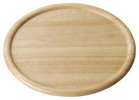 木製品 ナチュラル 28cm ラウンドプレート 業務用 ピザプレート 木のプレート カフェ 大盛皿 キッチン雑貨