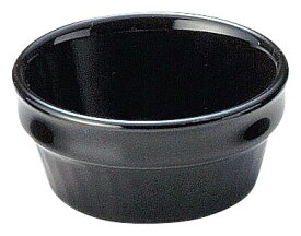 業務用食器 スーパーレンジ 2 1/2吋スフレ（Black） 強化セラミック ホテル レストラン カフェ