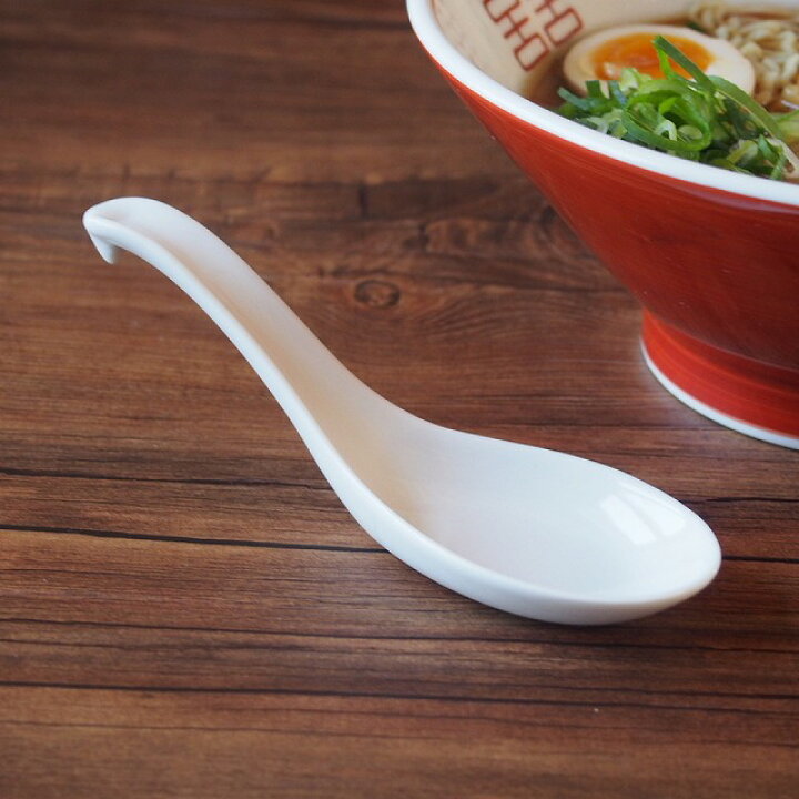 楽天市場 レンゲカギ型ラーメンレンゲ アウトレット 業務用 れんげ ラーメン オシャレ おしゃれ 磁器 らーめん 中華 スープ 安い すくいやすい テーブルウェア器彩人うつわさいと