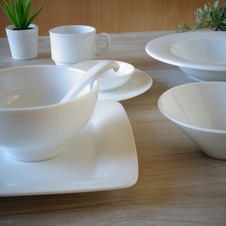 楽天市場 送料無料 白い 食器 新生活 2人用 セット 16ピース アウトレット 食器セット オシャレ おしゃれ お買い得 業務用 磁器 安い お得 器彩人