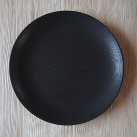 パスタ皿 ナイトストリーム 27.5cmクープ皿 パスタ 丸皿 黒 黒い皿 ブラック black ランチ レストラン カフェ カフェ風食器 高級感 イタリアン フレンチ かっこいい 高級パスタ皿 シンプル 食べやすい