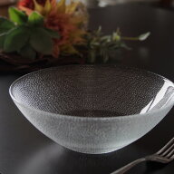 ガラス シエロ 20cm 丸ボウル ガラス食器 洋食器 盛鉢 サラダボウル ボウル レストラン おしゃれ オシャ…