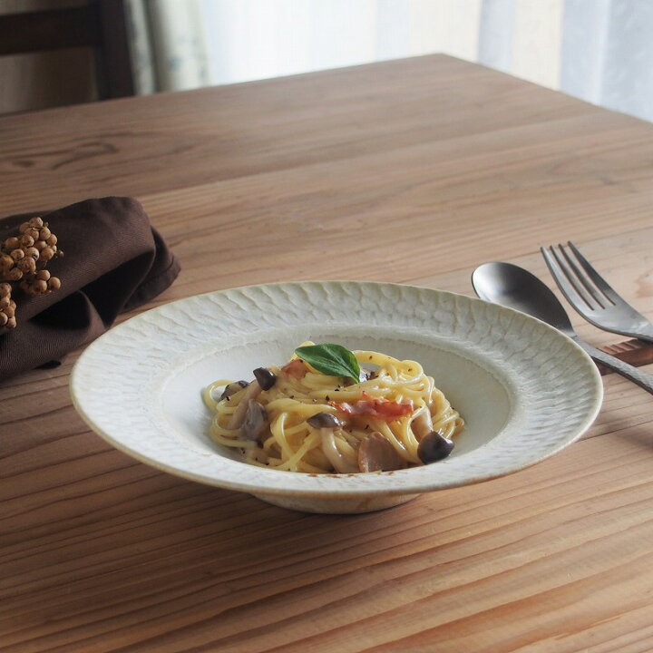 楽天市場】ベネーラ 22cm リム浅鉢【土物】 パスタ皿 パスタ スープ皿 