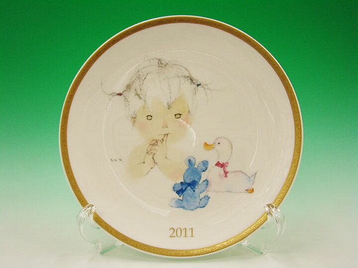 楽天市場】いわさき ちひろ2011イヤーズプレート（21cm） : わたしの器
