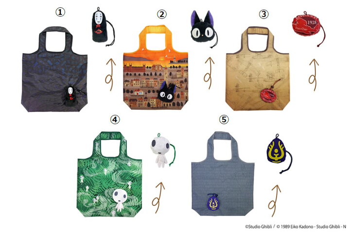 楽天市場】スタジオジブリGHIBLI GOODS COLLECTIONエコバッグ[千と千尋 