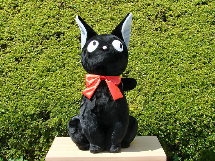 楽天市場】魔女の宅急便ジジぬいぐるみ/座(特大)・95cm大きい 