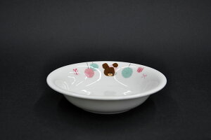 くまのがっこうプレゼントフォーミーフルーツ皿【日本製】デザート/ボウル/スイーツ/アイス/アイスクリーム/フルーツ/こども/子供/キッズ/深皿/取皿/取鉢/銘々皿/普段使い/プリン/パフェ/ゼ