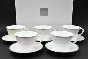 [NIKKO(jbR[)] PEARL SYMPHONY(p[VtHj[)pqM5qA\[gZbg [260cc]Jbv\[T[(sNAu[ACG[AO[AoCIbg)FINE BONE CHINA (t@C{[`C