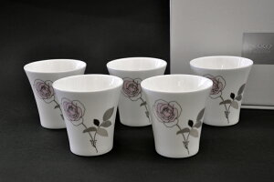 [NIKKO(�j�b�R�[)]ROSE WATER(���[�Y�E�H�[�^�[)�t���[�J�b�v�Z�b�g [180cc]FINE BONE CHINA (�t�@�C���{�[���`���C�i)NIKKO SINCE1908