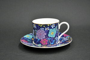 [NIKKO(�j�b�R�[)]FLOWER DANCE(�t�����[�_���X)BLUE ���p�q�M(L)FINE BONE CHINA(�t�@�C���{�[���`���C�i)NIKKO SINCE1908