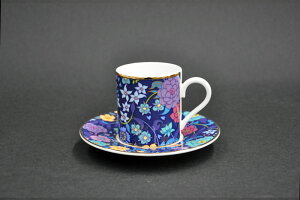 [NIKKO(�j�b�R�[)]FLOWER DANCE(�t�����[�_���X)BLUE �f�~�^�X�q�M(130cc)FINE BONE CHINA(�t�@�C���{�[���`���C�i)NIKKO SINCE1908 [���Ȃ����i]