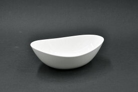 [NIKKO(ニッコー)] 20cmオーバルボールフードスタイリング [Stylish Bowl]白い食器 [ニッコー][食器][業務用][ボウル]