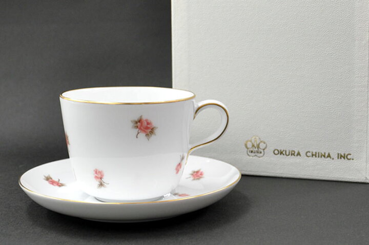 皿 大倉陶園 5枚セット プレート OKURA CHINA 取り皿 三色小花 OKURA 