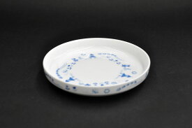ノリタケ子供食器　5002番/プリマデュラライトステップ　16cmプレート[平皿][菜皿](ブルー)