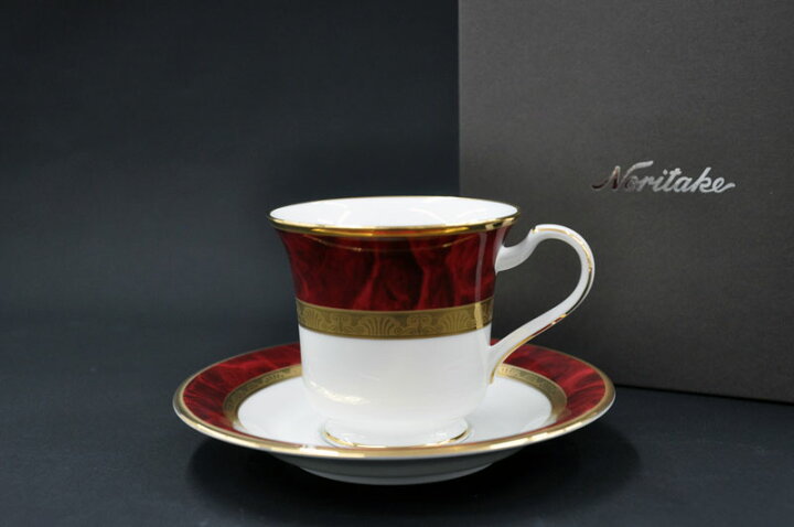 楽天市場】ノリタケ 〜Noritake〜 アメリカン碗皿(1客)[マロン]カップ 