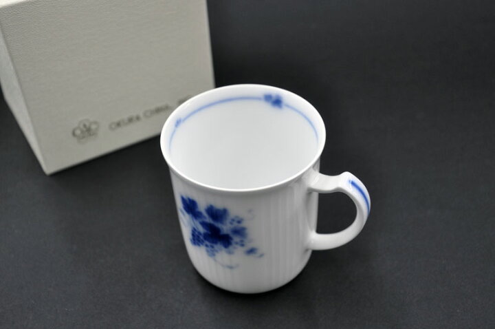 楽天市場】大倉陶園ぶどう畑の風(8080)マグカップ : わたしの器