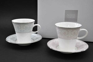 [NIKKO(jbR[)] PEARL SYMPHONY(p[VtHj[)yAg[R[q[Zbg [180cc]Jbv\[T[ (sNAu[)FINE BONE CHINA (t@C{[`Ci)NIKKO SINCE1908