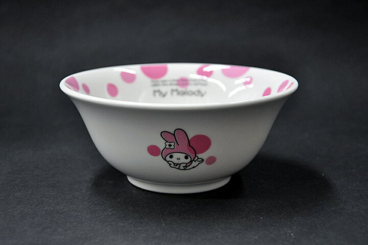 楽天市場】マイメロディ (My Melody)NBラーメン丼(水玉)サンリオ 