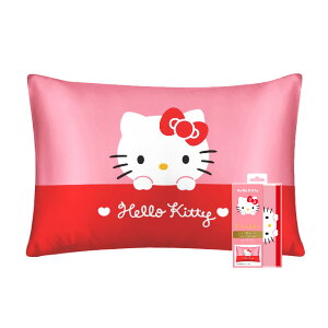 Utukky シルク枕カバー サンリオ キャラクターズ ハローキティ 枕カバー 43×63cm 片面 100%シルク ピーロケース 封筒式 まくらカバー 合わせ式 高級感 洗える 四季適応 可愛い 子供 サンリオキャ