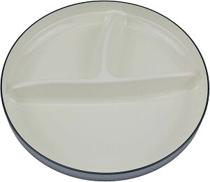 撥水 深丸スタックディッシュ ネイビー 汚れが落ちやすい 樹脂製食器 食洗機・レンジ対応 会津塗