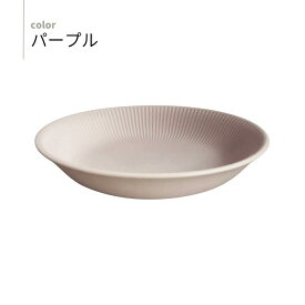 皿 食器 陶器 カレー皿 パスタ皿 22cm おしゃれ 食洗器・レンジ対応 日本製 ダスティ