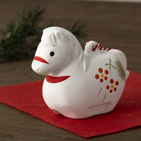 2026年 干支 馬 うま 開運 福祥の午福鈴 置物 置き物 コンパクト 正月飾り 個箱入り 114