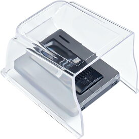 リングドアベルプロテクターレインプルーフ 日焼け止め アンチグレア透明 ドアホン レイン カバー 工事不要 簡単 取付け