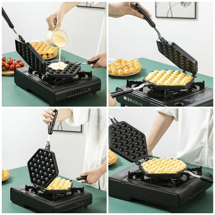 楽天市場】エッグワッフルメーカー 香港ワッフル焼き器 たこ焼き 