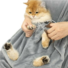 秋冬用　猫用エプロン 穴あきタイプ ペット寝袋 猫抱っこ用エプロン 前掛け いつも一緒ポケット 猫 ニャンコ 小型犬 キャリア 抱っこ紐 室内用 カンガルー式ポケット ペットスリング 毛粘着防止 暖かい ふわふわ 猫犬兼用 ブランケット 防寒対策7kgまで対応