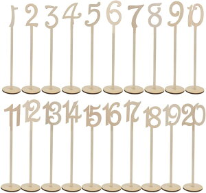 �e�[�u���ԍ� �ؐ� �ԍ��D �ȎD �e�[�u���i���o�[ �X�^���h�t�� ����1����20�܂� ���D ���Ȕԍ� ������ ��c �a���� ��I�� �E�F�f�B���O �p�[�e�B�[ ��t �y�[�W�� 1�Z�b�g