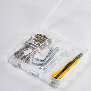 yԌI |Cg10{Iz2Zbg  [{bNX tdؔt W17.5×D14.5×H2.7cm [P[X DIYH J[pi ނ NA vX`bN I[KiCU[ Rei 