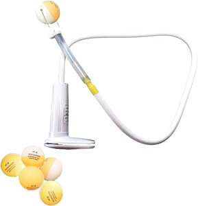 【送料無料】卓球専用 卓球 トレーニング マシーン 素振り フォーム 矯正 一人用 練習 予備 球 5個 テーブルテニス 卓球台 取り付け 自主練