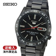 セイコー5 自動巻き腕時計 (ブラックタイプ) - SEIKO 海外 逆輸入 自動巻き 機械式 メカニカル セイコー…