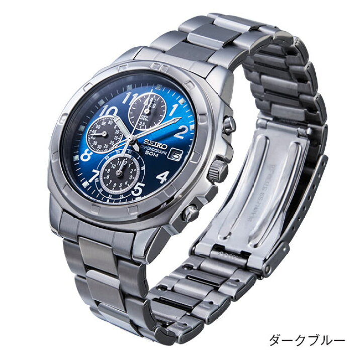 楽天市場】SEIKO セイコー クロノグラフ アラビア数字文字盤 (海外  