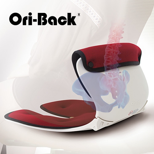 OriBack Chair (オリバックチェア) - 姿勢矯正 猫背対策 骨盤サポート 腰痛対策 座椅子 折りたたみ 椅子 姿勢 骨盤 サポート  姿勢サポート チェア 手洗い 洗える 撥水 体圧分散 長時間 疲れにくい デスクワーク 在宅 テレワーク | 悠遊ショップ