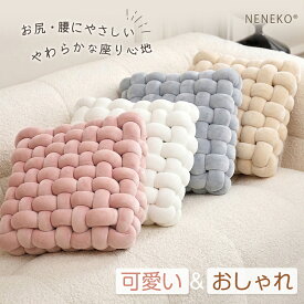 ＼本日13%クーポン／ クッション 座布団 かわいい おしゃれ NENEKO 座布団 クッション 厚め 座布団 椅子用 クッション 持ち運び 分厚い クッション かわいい 韓国 子供用 背もたれ クッション おしゃれ クッション 座布団 おしゃれ 車 座布団 かわいい 北欧風
